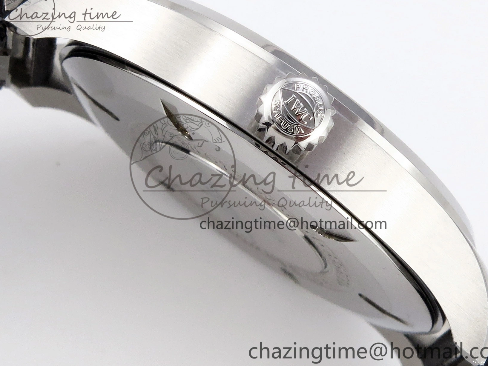 MIROTIME 0210 Pilot Mark XX IW328201 ZF 1:1 Best Edition Black Dial on Black Leather Strap A Affordable 7028